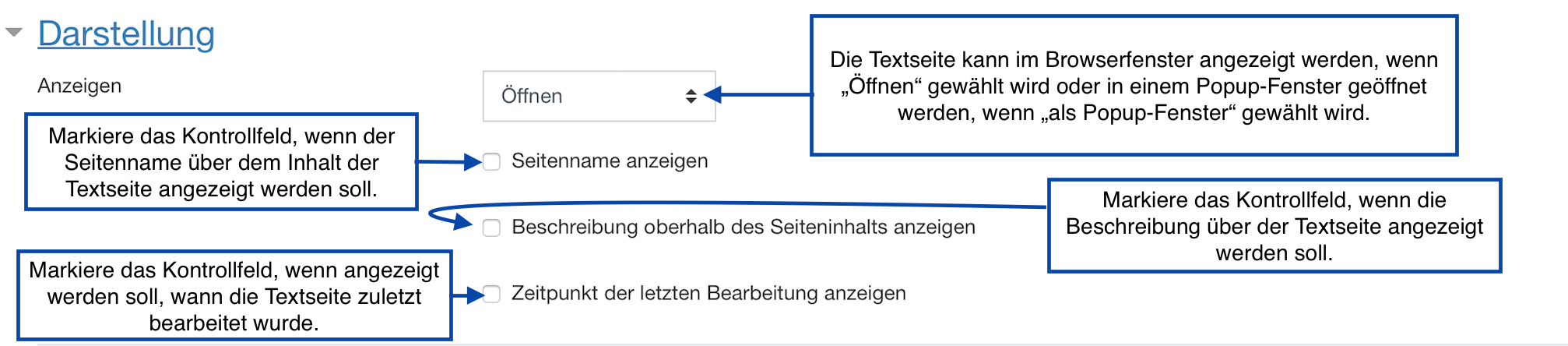 MoodleHandbuch Textseite